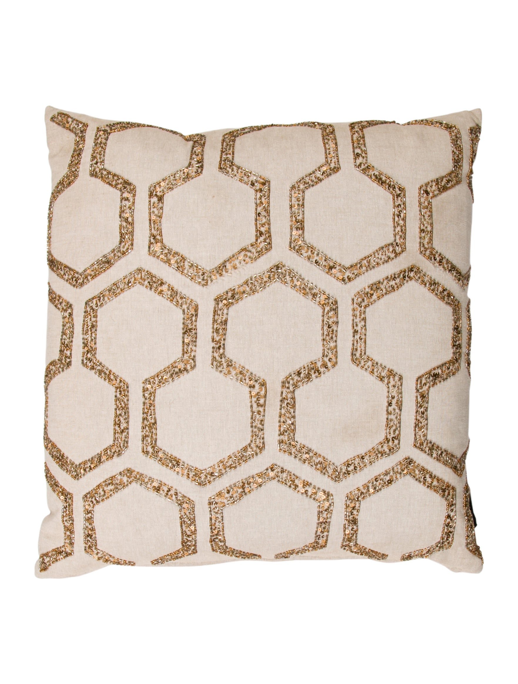 Tahari Beaded Throw Pillow Pillows Throws Wtahi20541 The