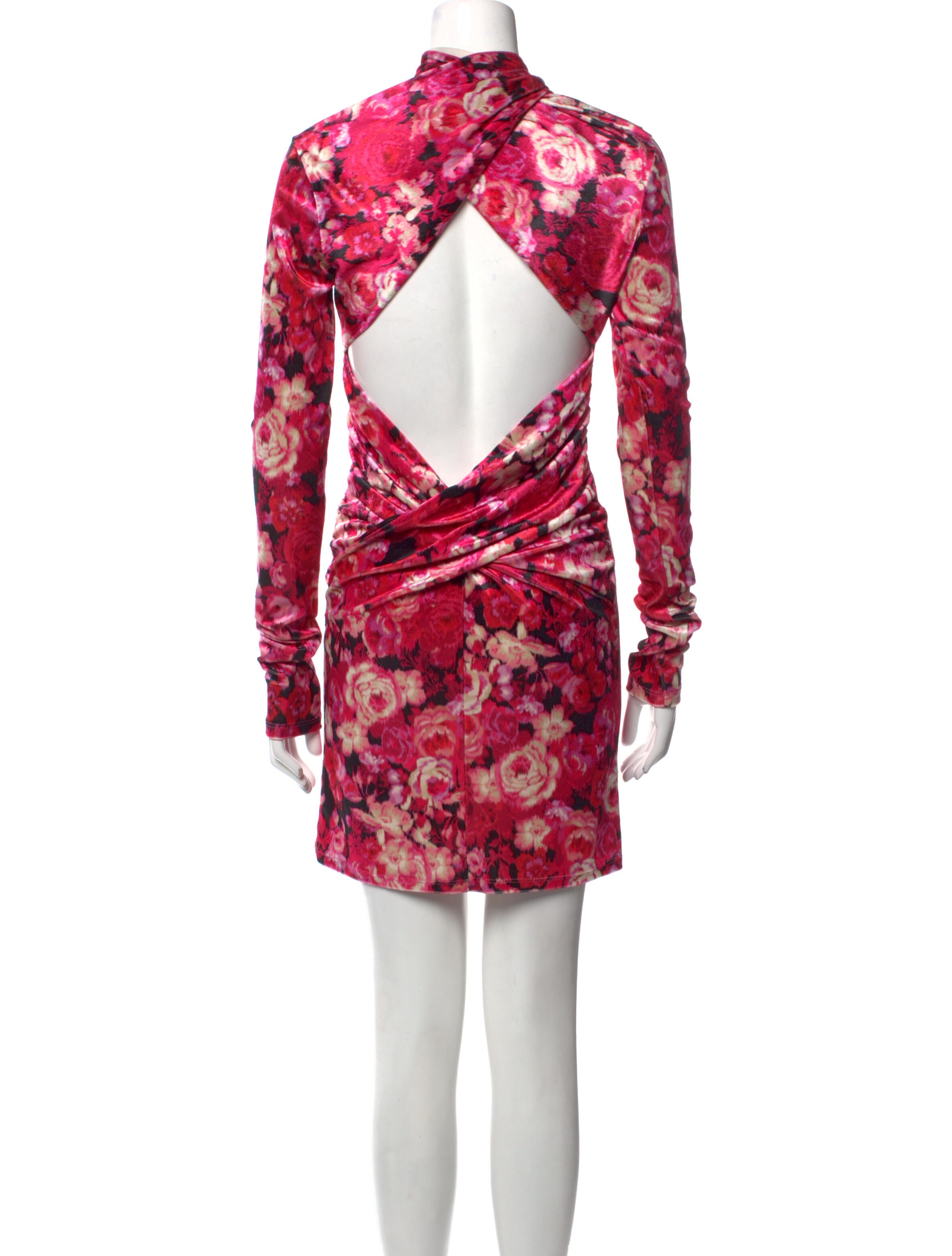 The Andamane Floral Print Mini Dress