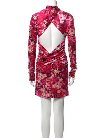 The Andamane Floral Print Mini Dress