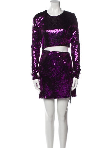 The Andamane Dresses Scoop Neck Mini Dress IT 42, US 6 | M