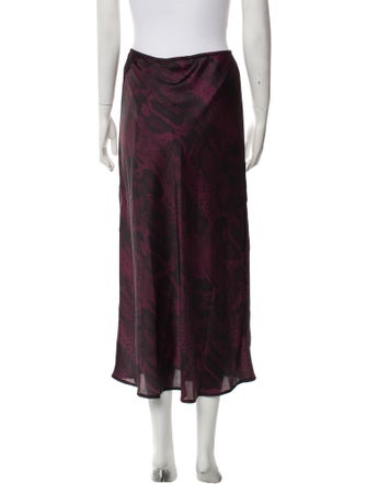 The Andamane Printed Midi Length Skirt