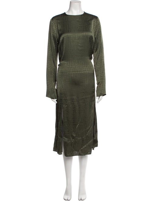 The Andamane Crew Neck Long Dress