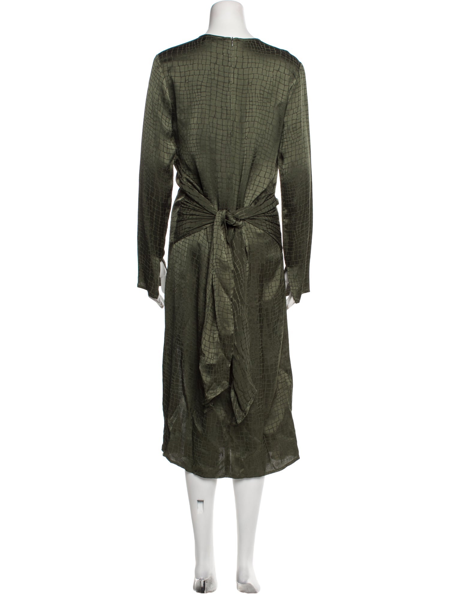 The Andamane Crew Neck Long Dress