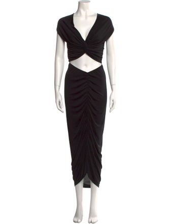 The Andamane V-Neck Long Dress