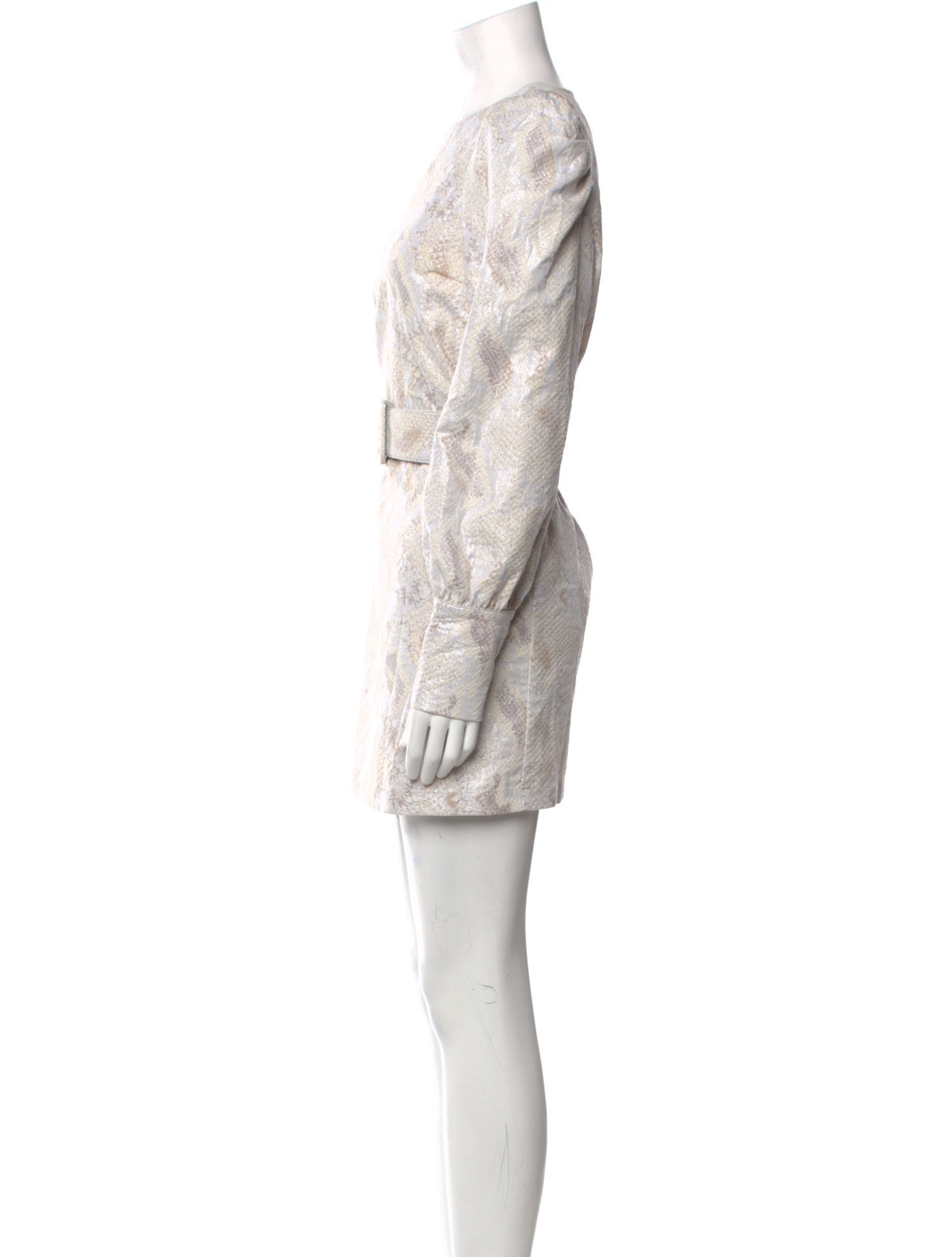 The Andamane Animal Print Mini Dress