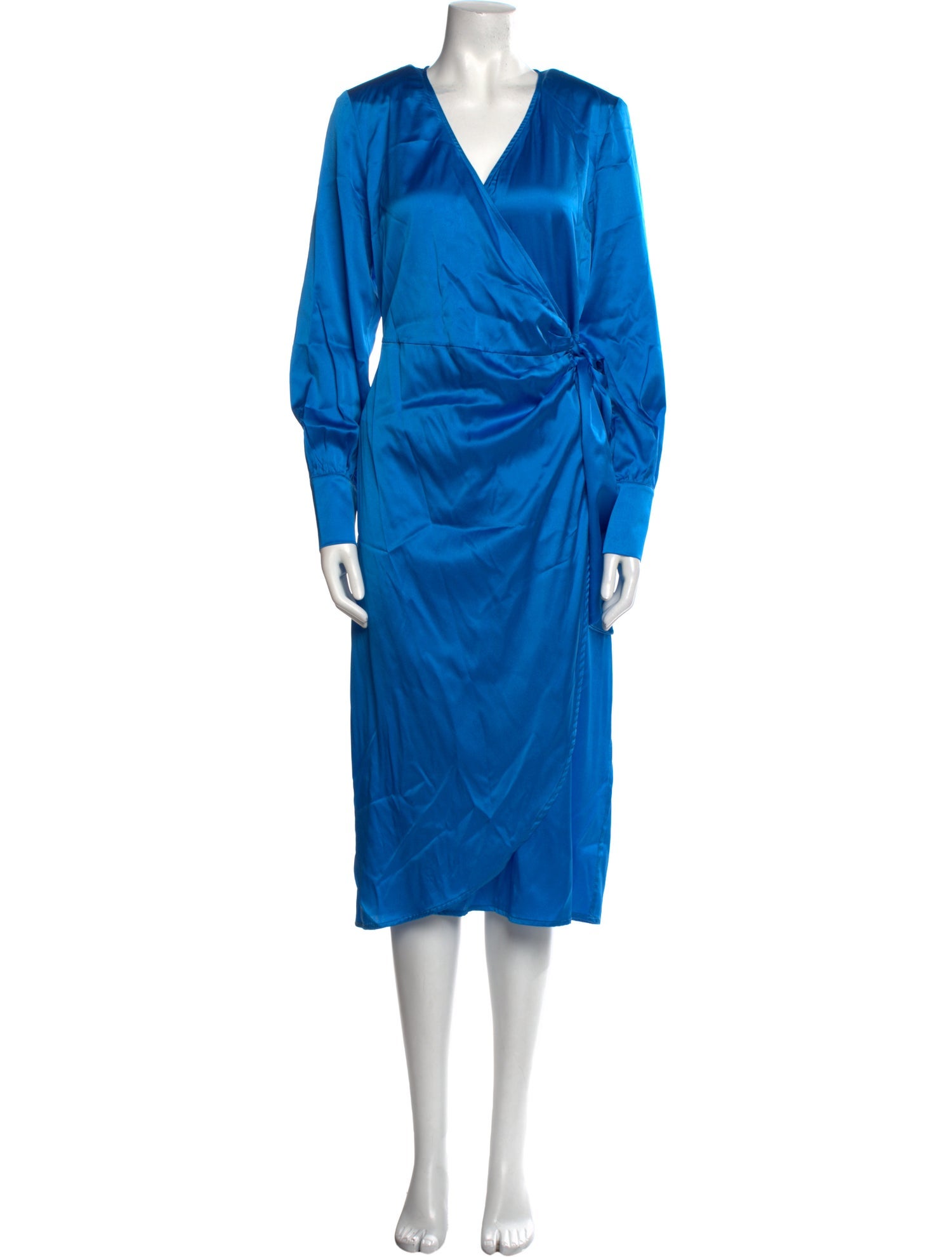 The Andamane Silk Knee-Length Dress