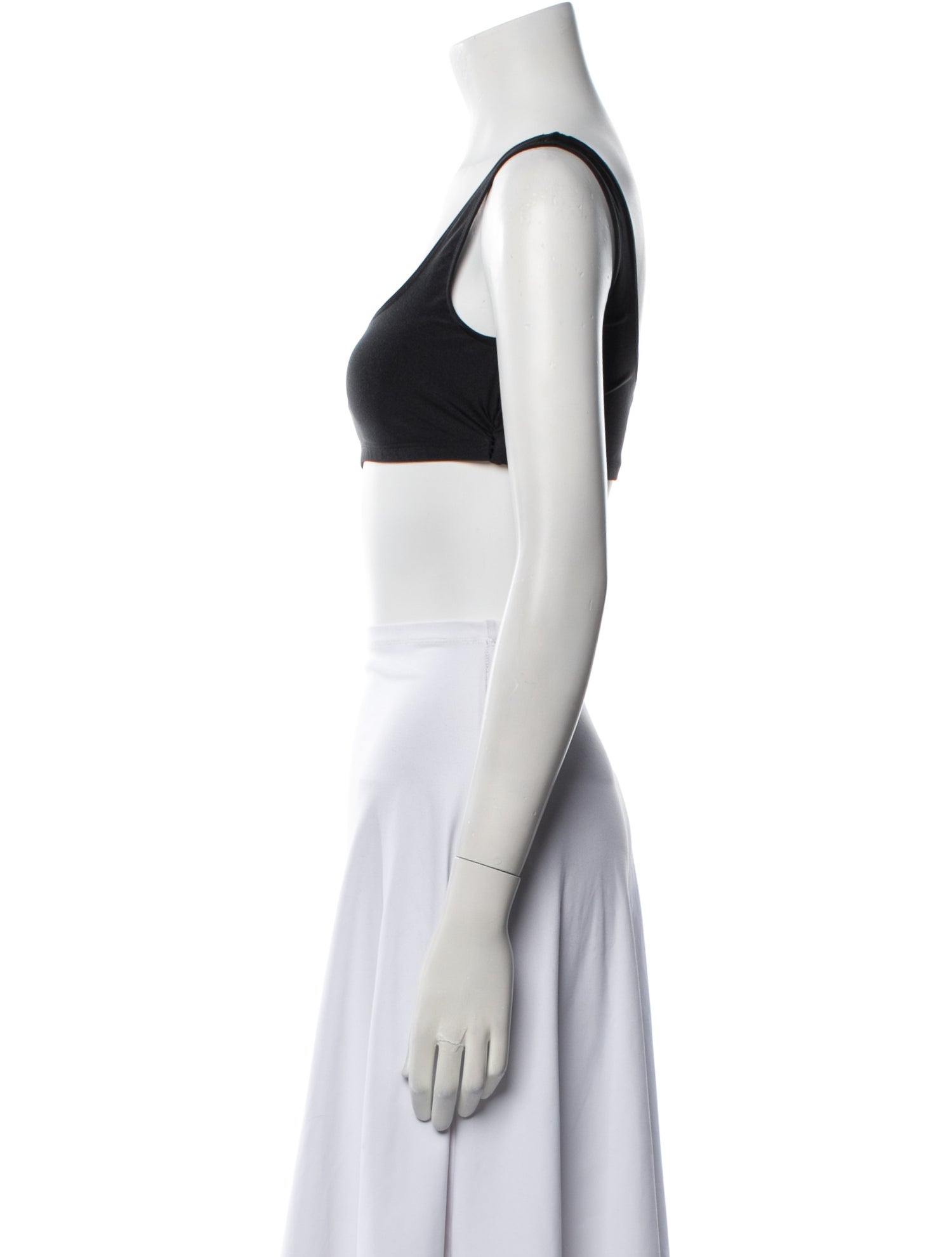 The Andamane Square Neckline Sleeveless Crop Top