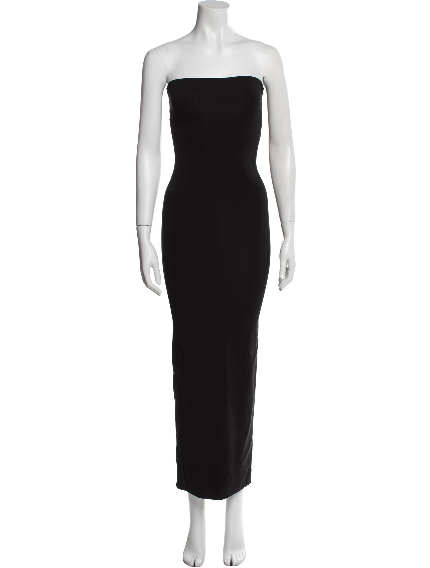 The Andamane Strapless Midi Length Dress