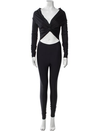 The Andamane Plunge Neckline Jumpsuit