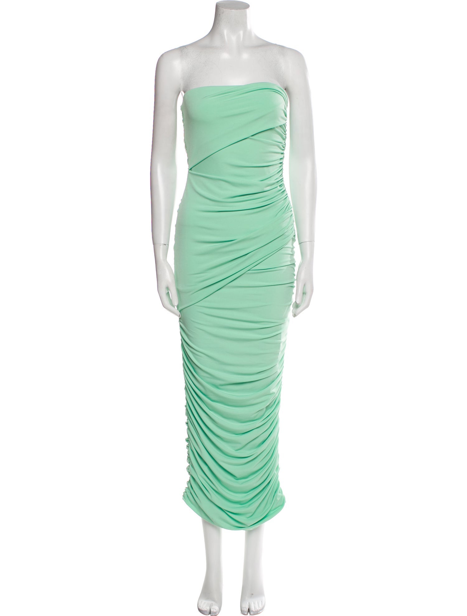 The Andamane Strapless Midi Length Dress w/ Tags