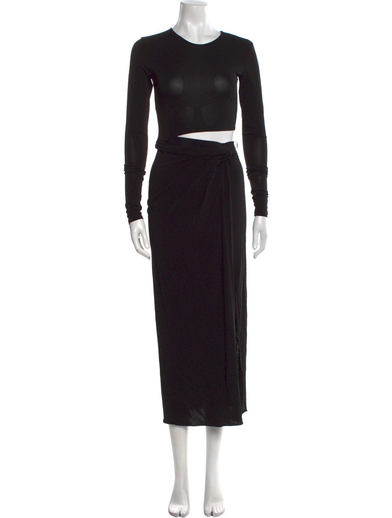 The Andamane Crew Neck Long Dress