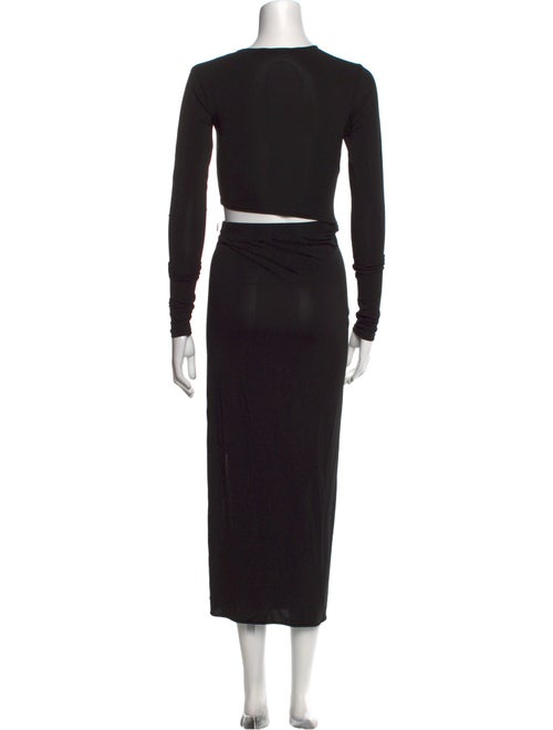The Andamane Crew Neck Long Dress