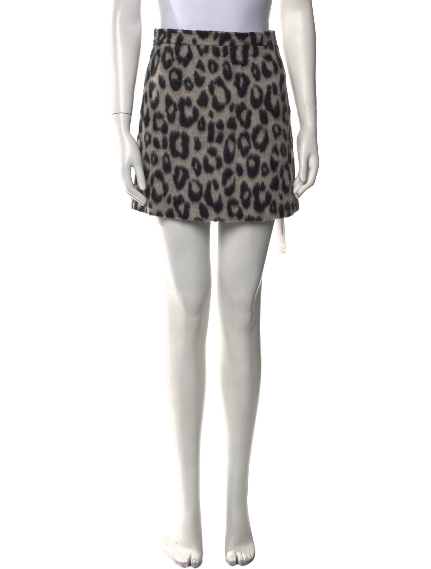 The Andamane Animal Print Mini Skirt