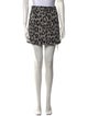 The Andamane Animal Print Mini Skirt