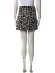 The Andamane Animal Print Mini Skirt