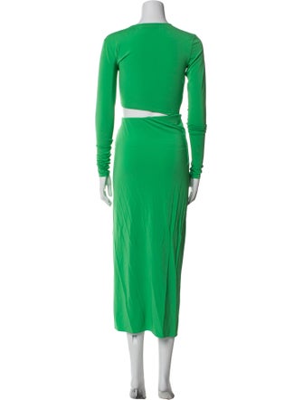 The Andamane Crew Neck Long Dress