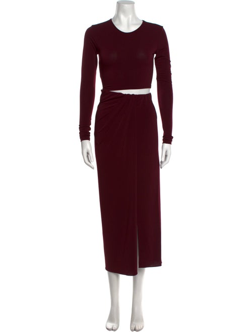 The Andamane Crew Neck Long Dress
