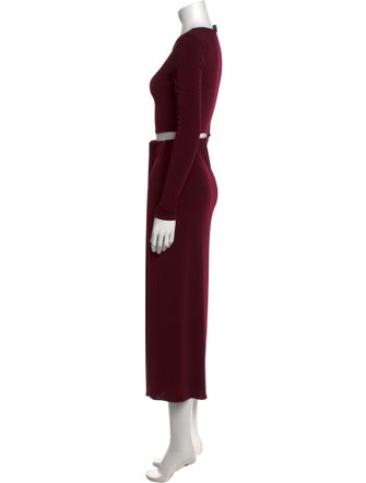 The Andamane Crew Neck Long Dress