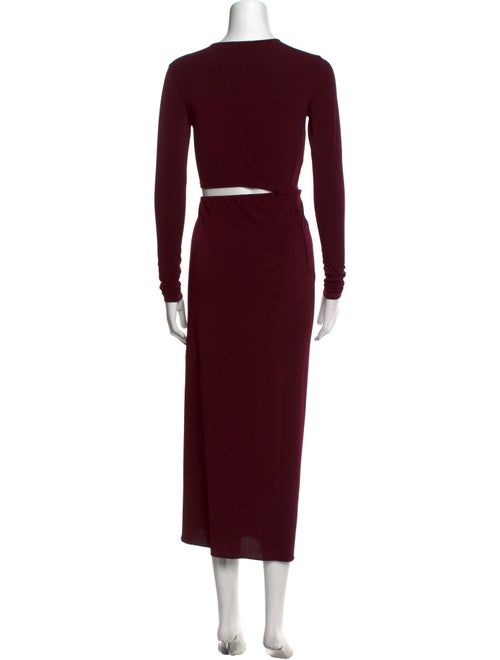 The Andamane Crew Neck Long Dress