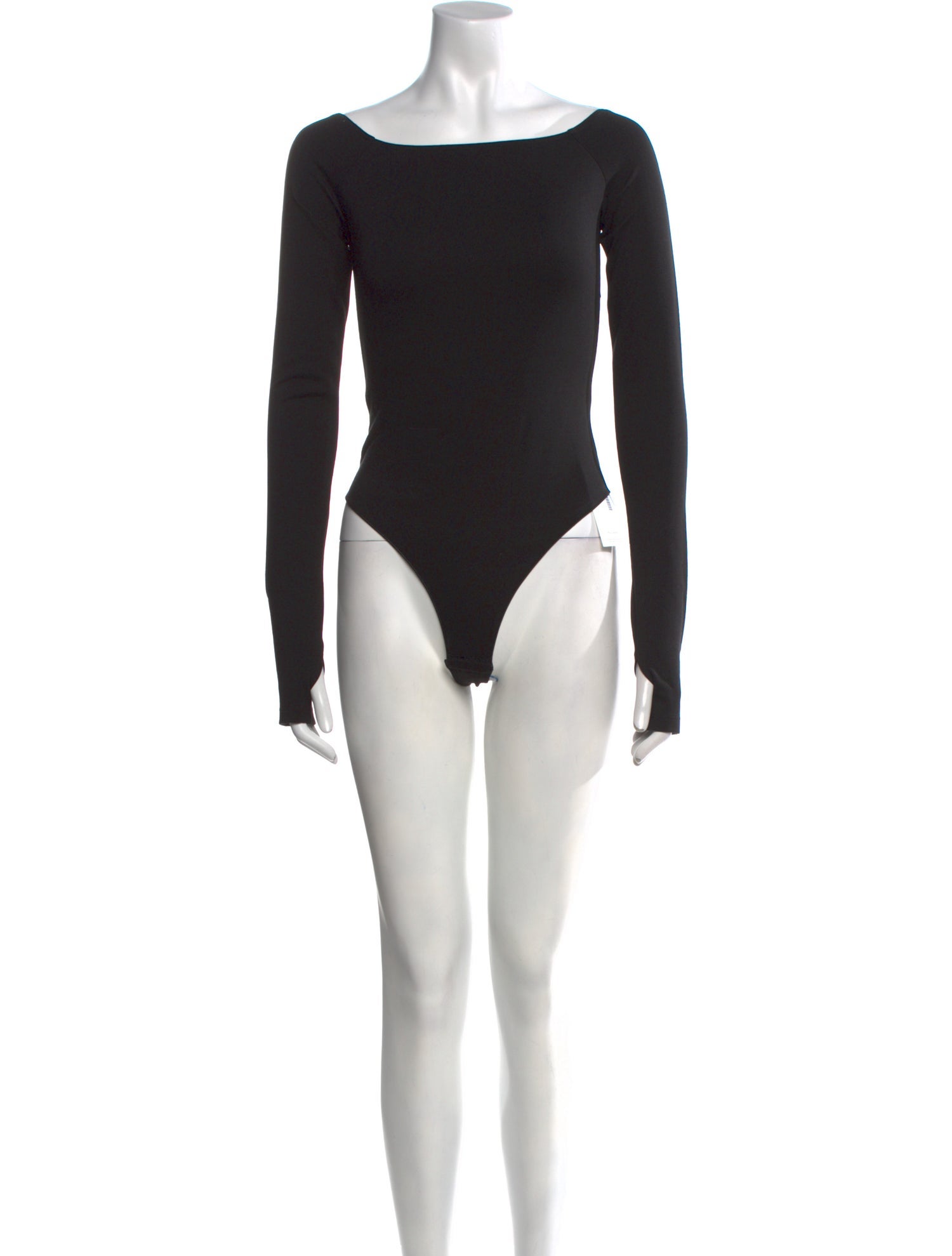The Andamane Bateau Neckline Long Sleeve Bodysuit