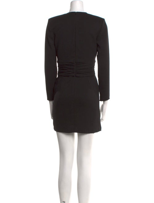 The Andamane Plunge Neckline Mini Dress