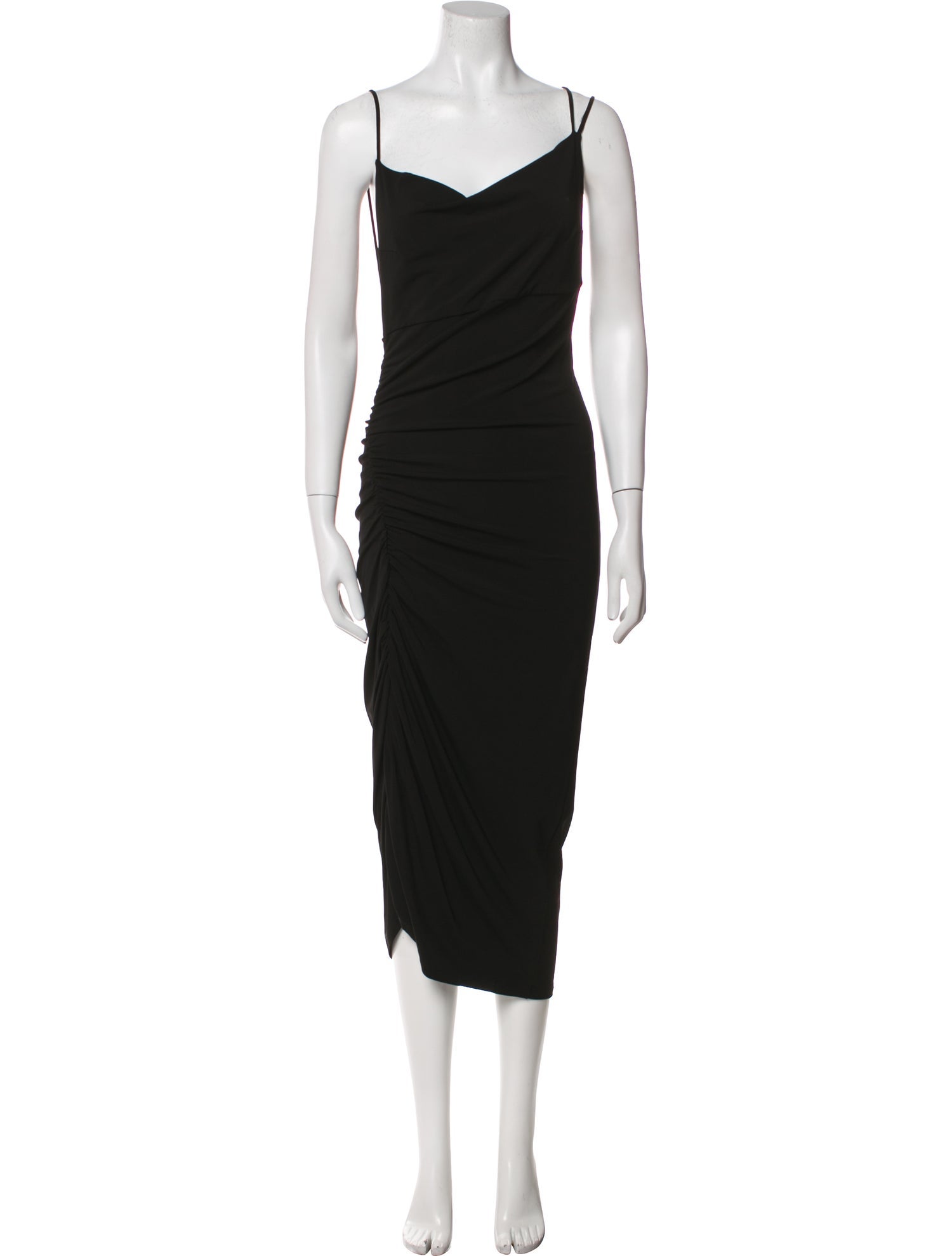 The Andamane Cowl Neck Long Dress