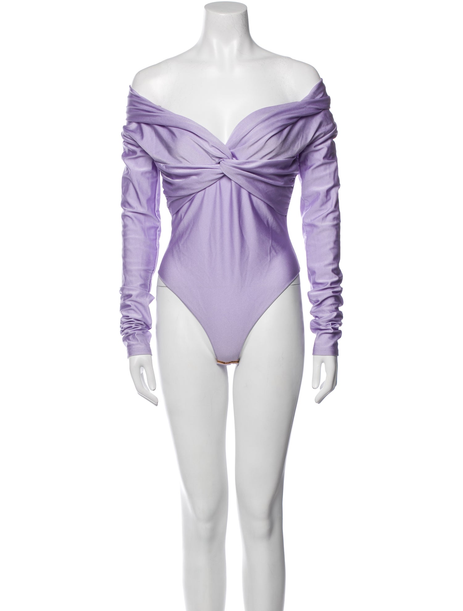 The Andamane Off-The-Shoulder Long Sleeve Bodysuit