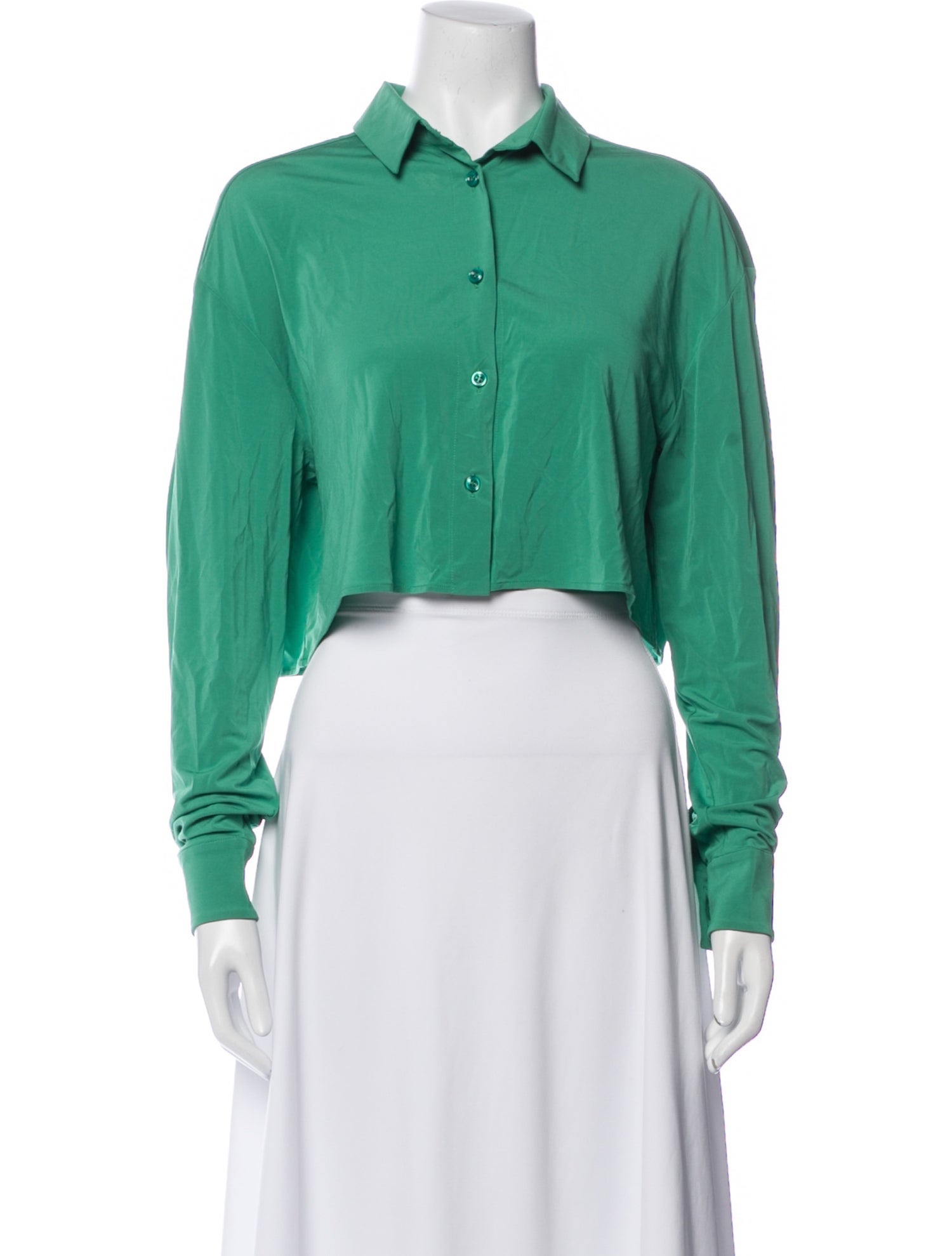 The Andamane Long Sleeve Crop Top