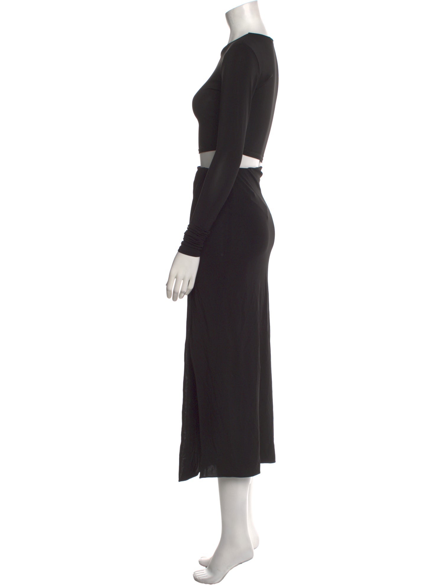 The Andamane Crew Neck Long Dress