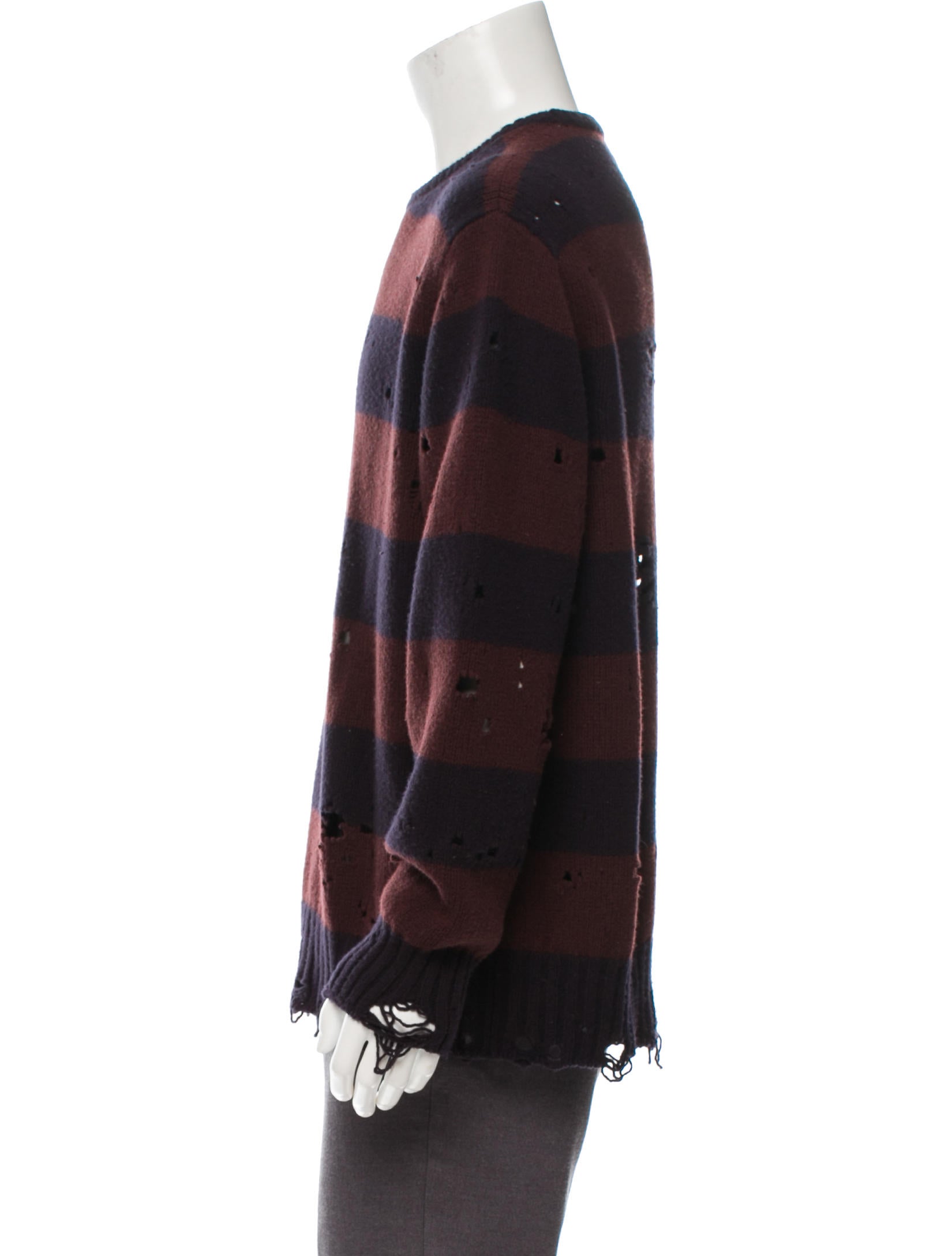 Soloist. Wool Cashmere Grunge Sweater 