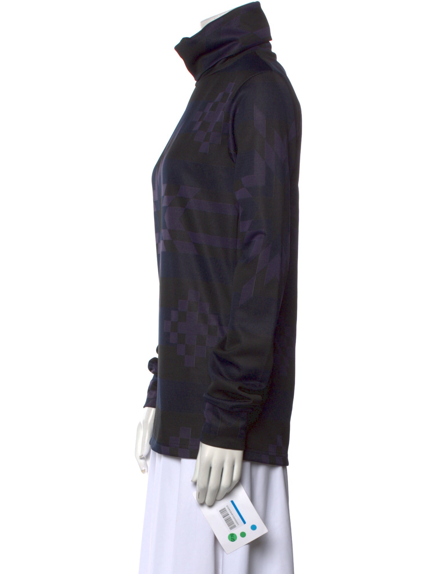 TAKAHIROMIYASHITA The SoloIst. Printed Mock Neck Henley