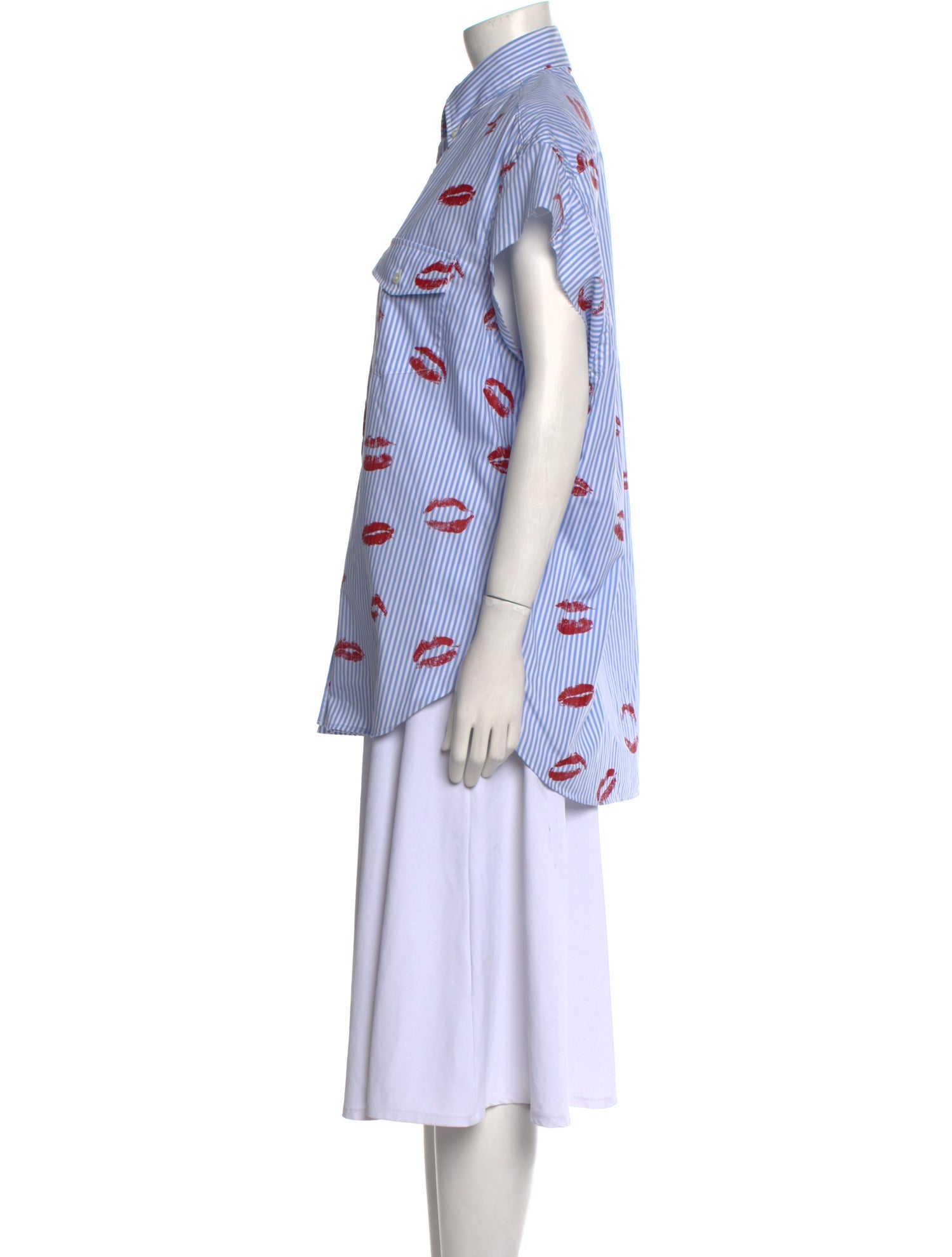 TAKAHIROMIYASHITA The SoloIst. Printed Short Sleeve Tunic