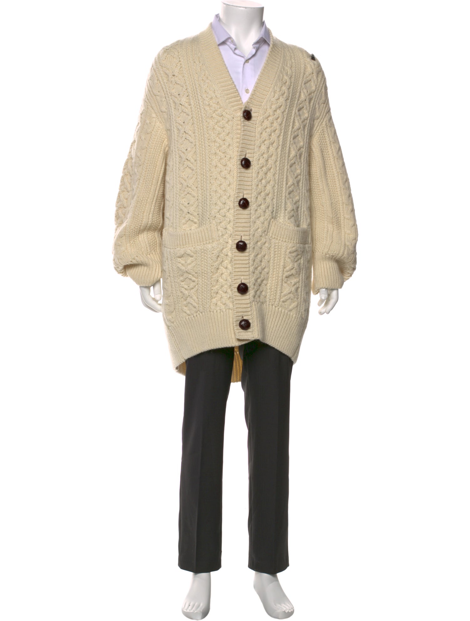 TAKAHIROMIYASHITA The SoloIst. Wool V-Neck Cardigan