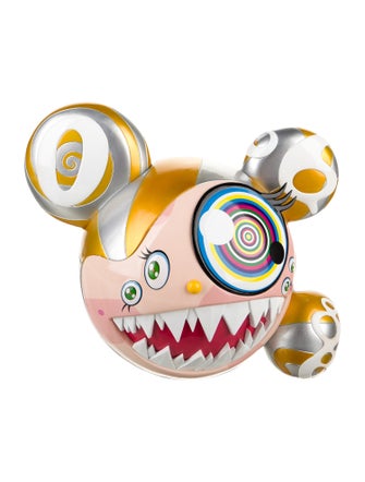 Takashi Murakami x Complexcon x BAIT x SWITCH 2016 Mr. Dob Figure 'Gold Edition'
