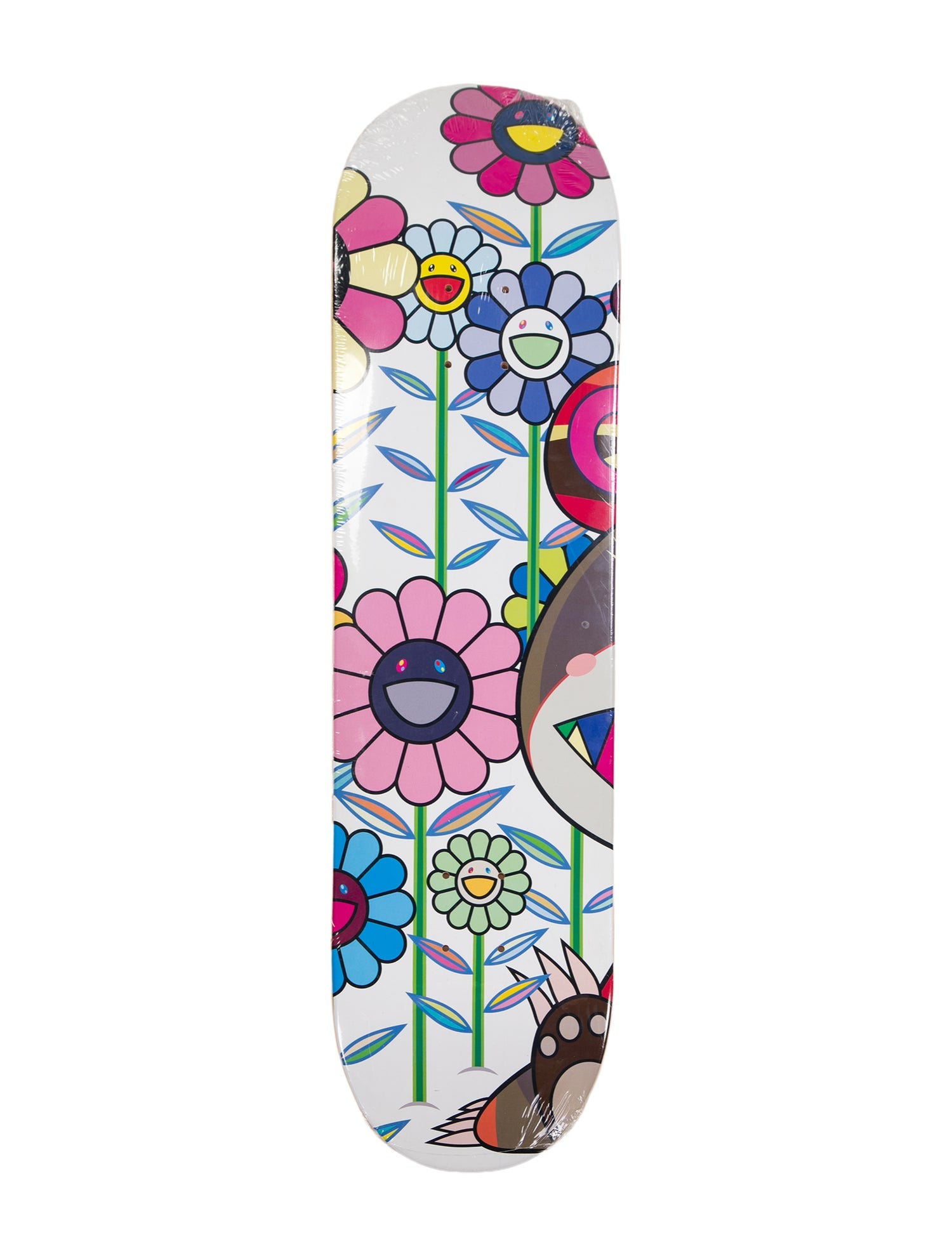 Takashi Murakami x Complexcon 'Eden' Triptych Skate Deck 1:3