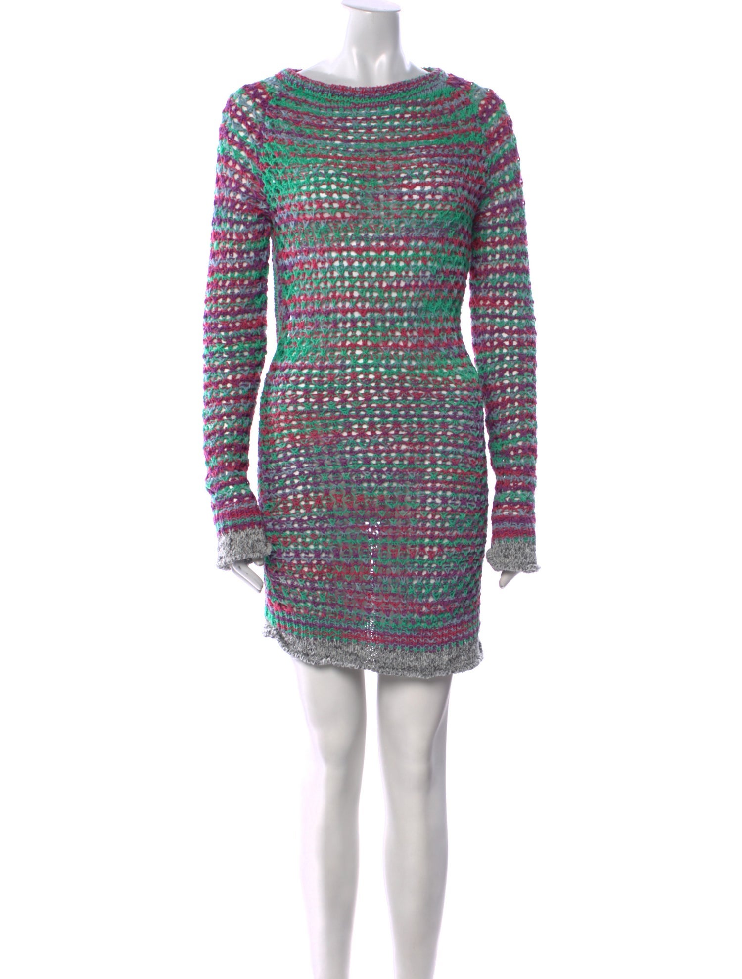 The Attico x Linda Farrow Printed Mini Dress