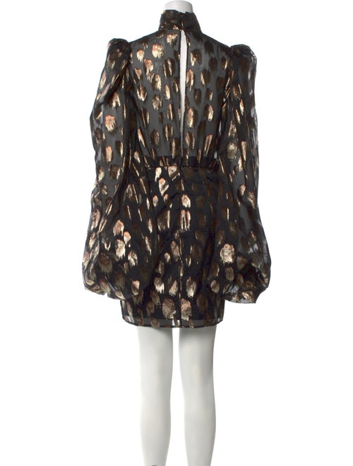 The Attico x Linda Farrow Polka Dot Print Mini Dress