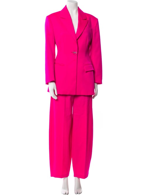 The Attico x Linda Farrow Virgin Wool Pantsuit