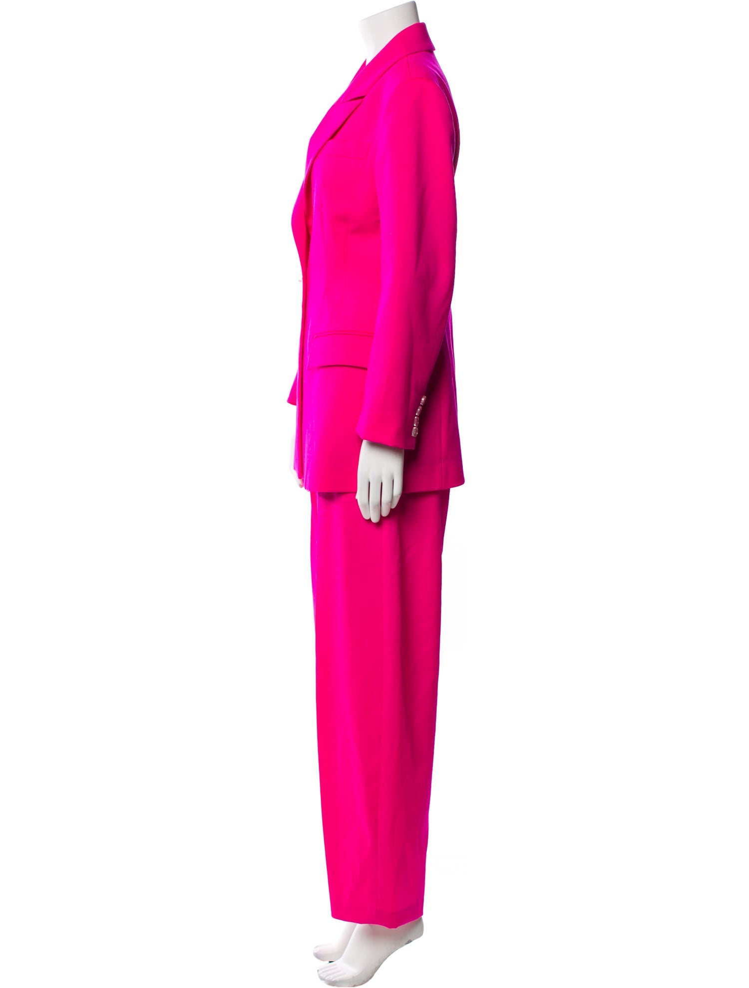 The Attico x Linda Farrow Virgin Wool Pantsuit