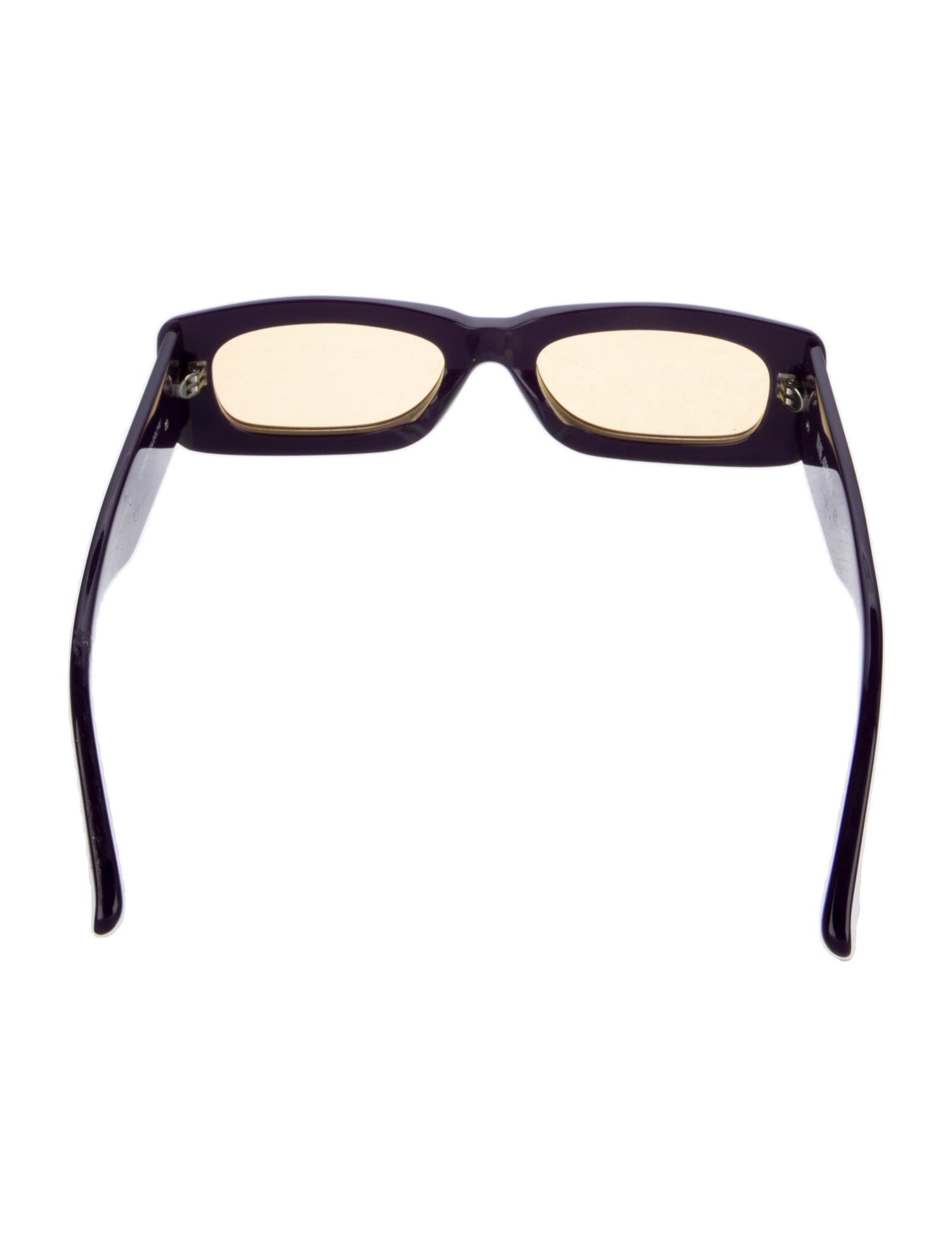 The Attico x Linda Farrow Square Tinted Sunglasses