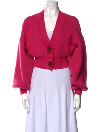 The Attico x Linda Farrow V-Neck Sweater