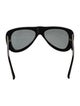 The Attico x Linda Farrow Cat-Eye Mirrored Sunglasses
