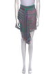 The Attico x Linda Farrow Printed Mini Skirt