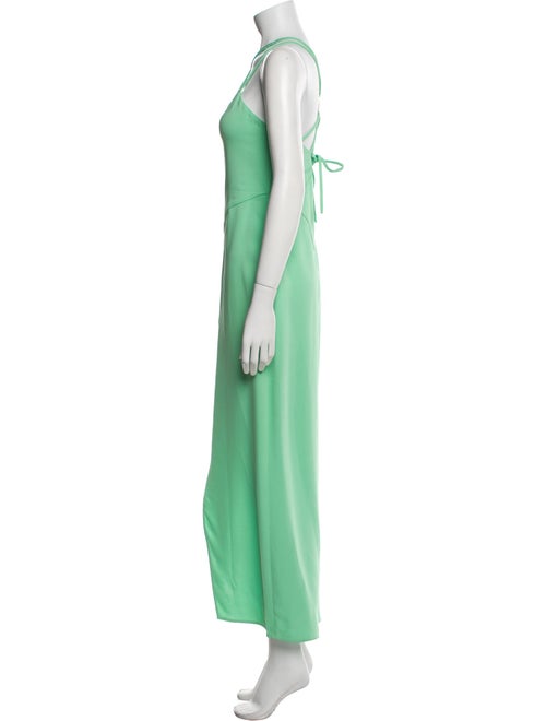 The Attico x Linda Farrow Halterneck Long Dress