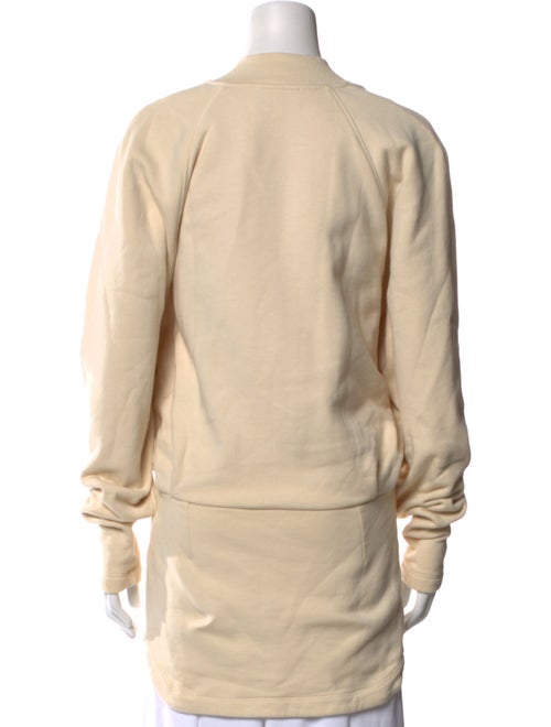 The Attico x Linda Farrow V-Neck Long Sleeve Sweatshirt