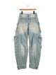 The Attico x Linda Farrow High-Rise Wide Leg Jeans