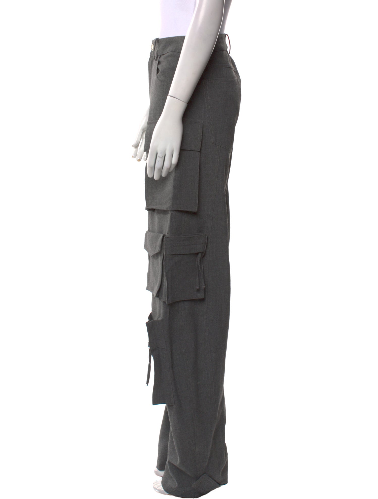Attico Wide Leg Pants