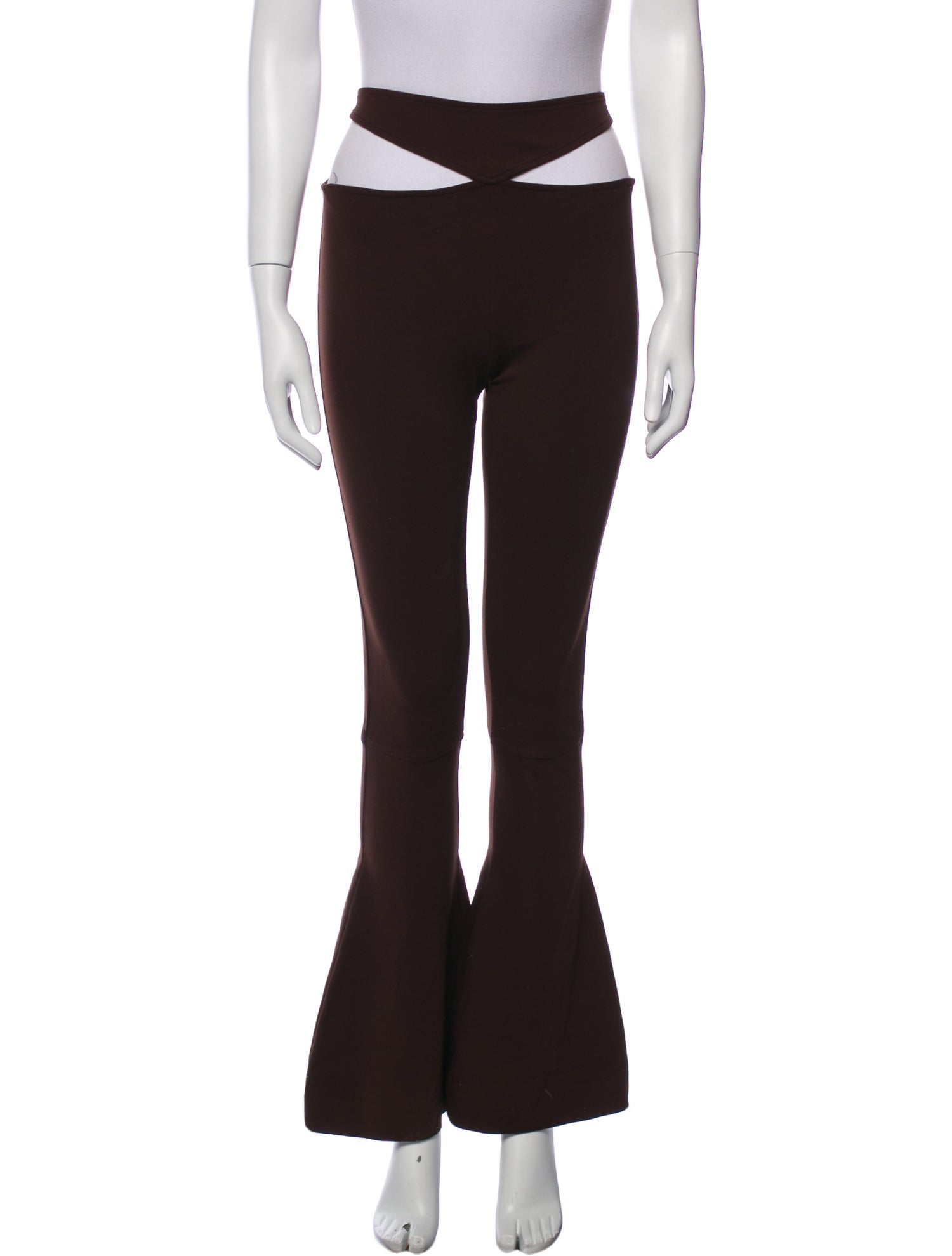 The Attico x Linda Farrow Wide Leg Pants