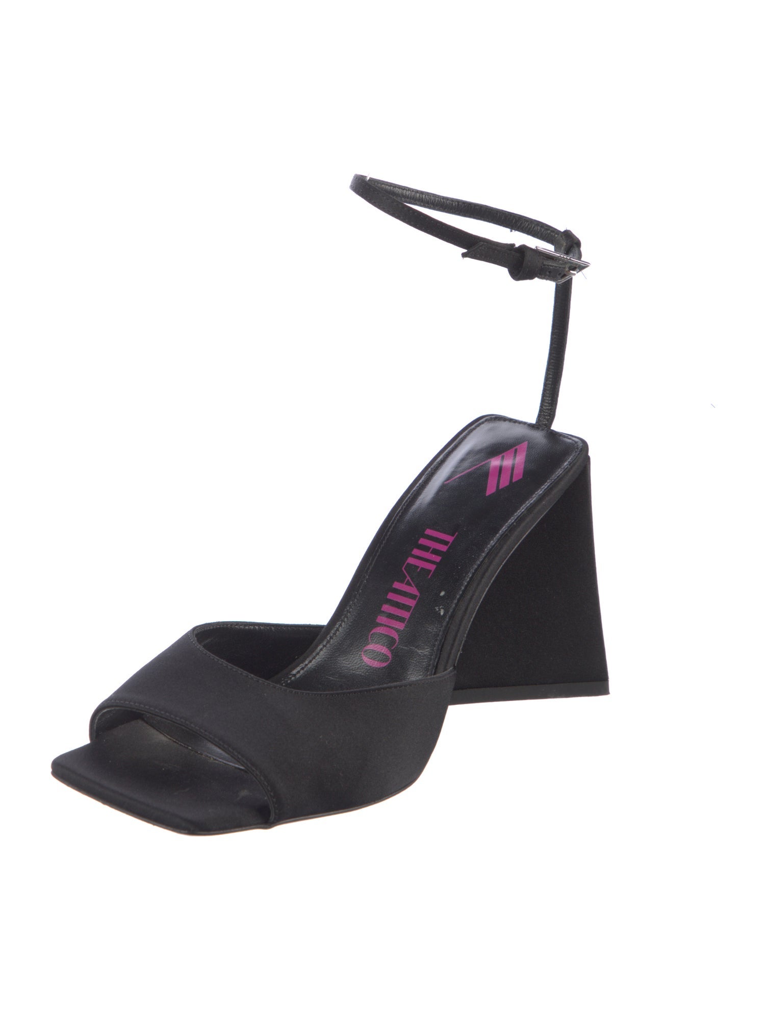 The Attico x Linda Farrow Canvas Pumps