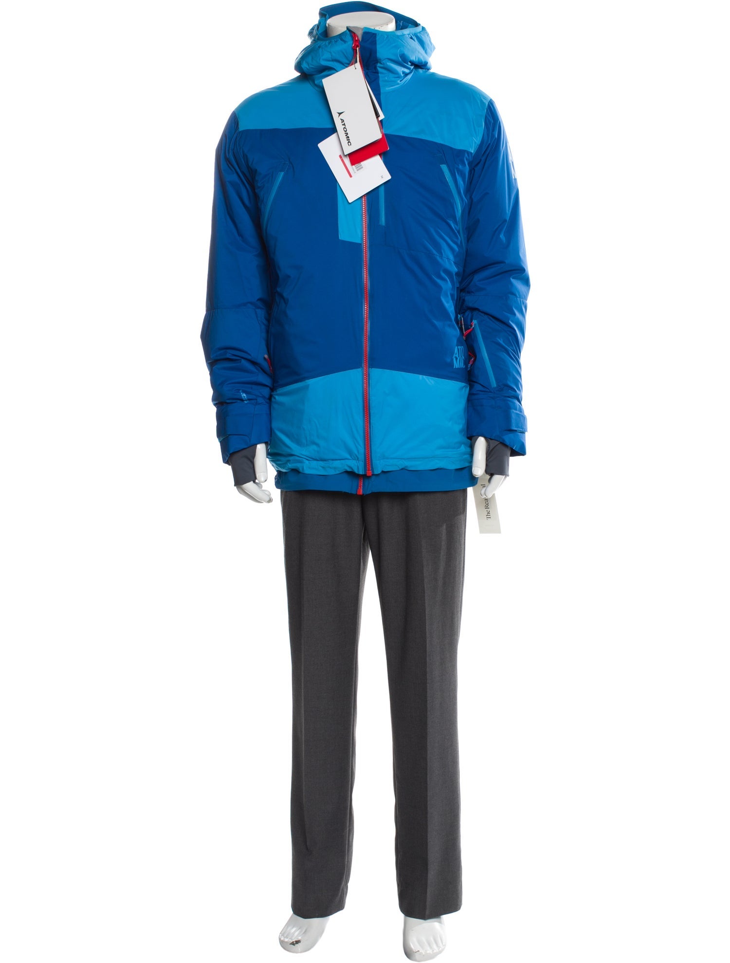 Atomic Colorblock Pattern Parka w/ Tags